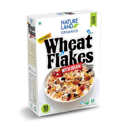 Organic Wheat Flakes 250 Gm